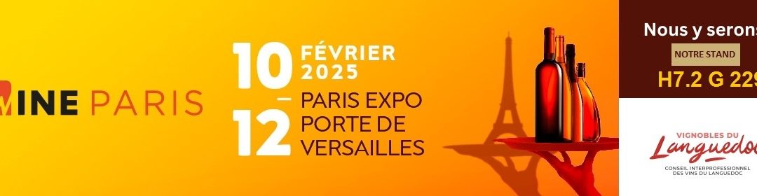 Wine Paris 2025 : nous y serons !